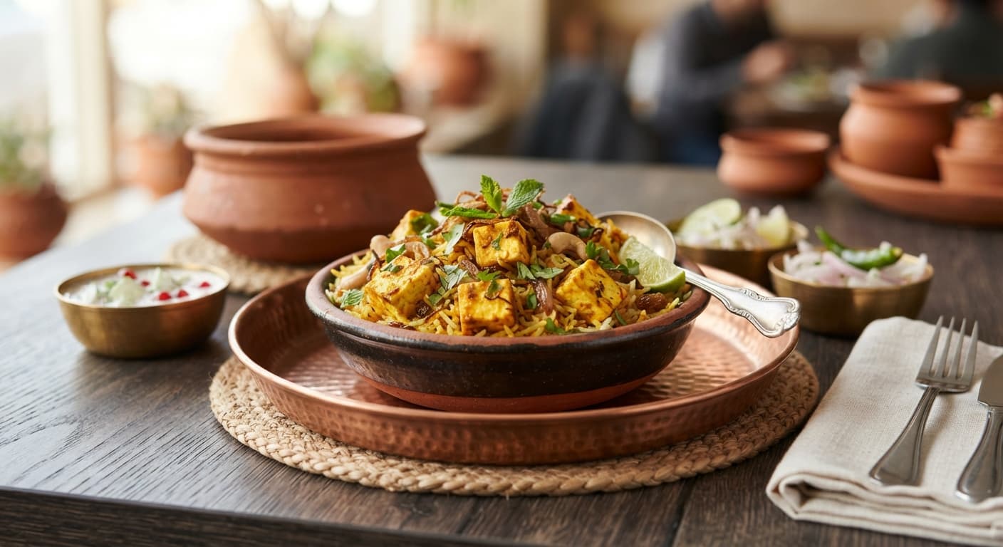 Paneer Biryani