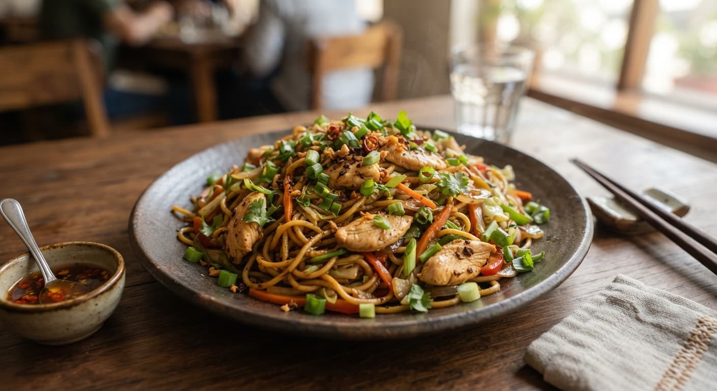 Chicken Fried Noodles